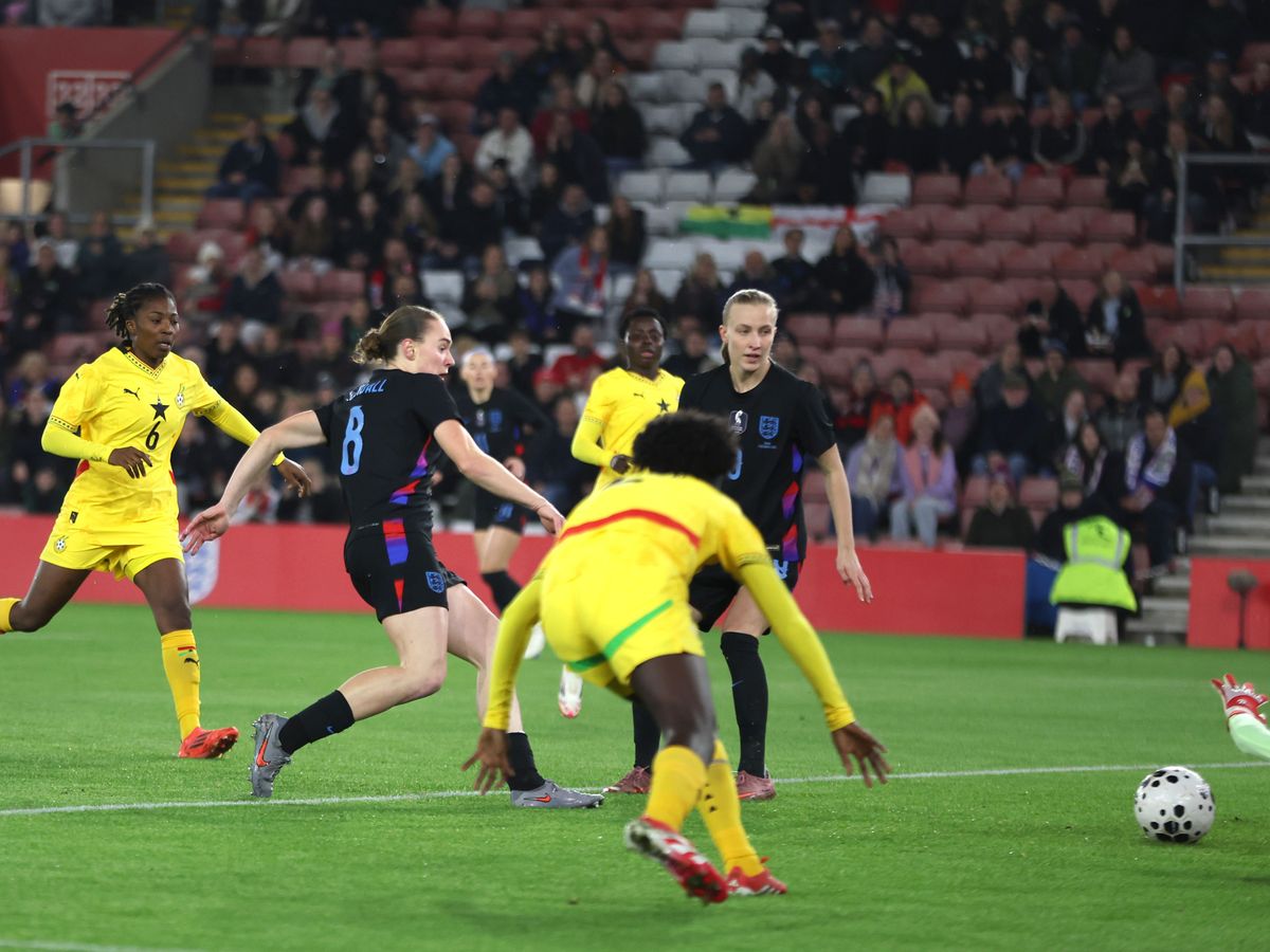 England end glorious 2025 with victory over Ghana in Southampton
