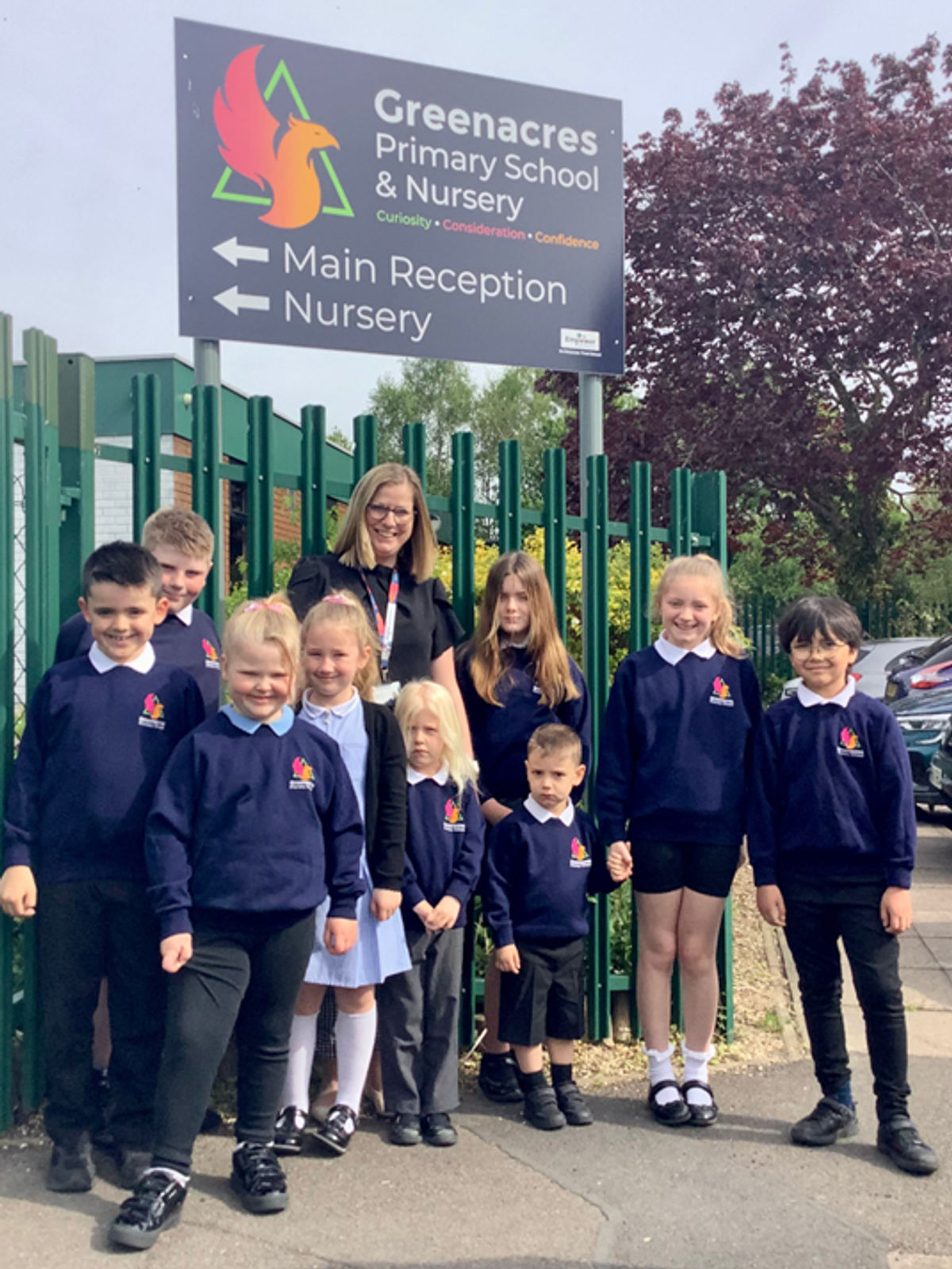 Greenacres Primary School celebrates Ofsted judgement and being upgraded after recent improvement