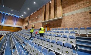 Watch this space – the hall will have a greater capacity