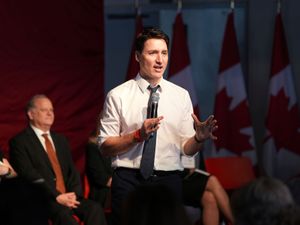 Supporting image for story: Trudeau reportedly says Trump’s talk of making Canada a US state is ‘real’