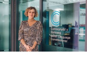 Efa Gruffudd the Welsh Language Commissioner. From Welsh Language Commissioner's office