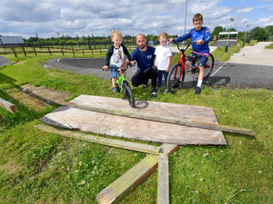 Supporting image for story: 'Kick in the face' as vandals target Telford kids' bike club leaving hearts 'broken'
