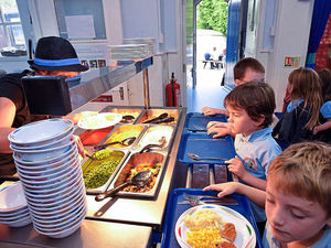 Supporting image for story: Shropshire pupils get first taste of free school meals