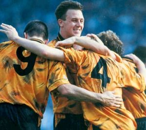 Darren Roberts laps up the congratulations for debut hat-trick