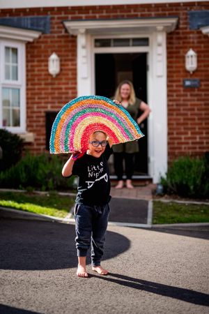 Reggie Cox, age 4, was born prematurely