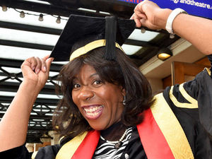 Supporting image for story: WATCH: Jaki Graham sings at University of Wolverhampton graduation as she is made Pro Chancellor