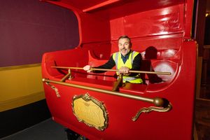 Guests board a Royal Carriage as they join Ben and Granny to steal the Crown Jewels