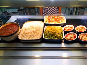 Supporting image for story: Reshuffling canteen menu can help diners choose greener, healthier meals – study