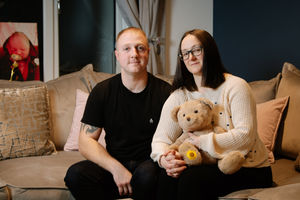 Katie Anson and Matthew Hall from St Georges in Telford, have launched a fundraiser to pay for IVF.