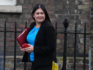 Culture Secretary Lisa Nandy leaves after a Cabinet meeting in central London