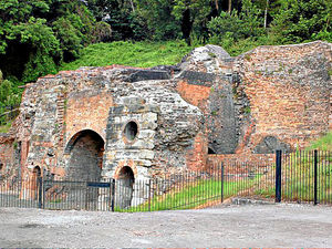 The Bedlam Furnaces before the scaffolding went up