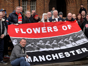 Supporting image for story: Duncan Edwards remembered by Manchester United fans at Dudley church service