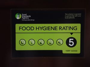 Food hygiene sticker