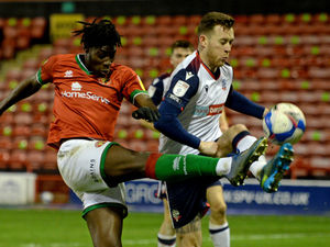 Supporting image for story: Walsall refuse approach from Hearts for Elijah Adebayo