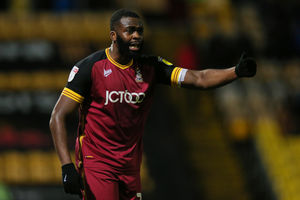 Hope Akpan of Bradford City. (AMA)