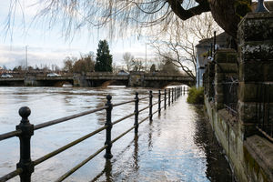Flooding in Bridgnorth