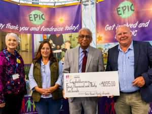 Supporting image for story: Powys man's 60th birthday party raises £4,000 for cardiac ward that saved his life