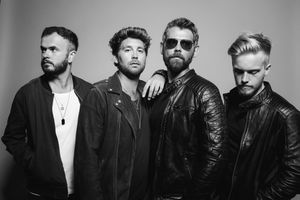 Ash Milburn, Ben Edwards, Sam Edwards and Charlie Richards. Photo: Rob Blackham