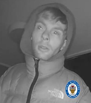 Police want to speak to this man over an incident on New Years Eve in Halesowen