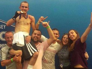 Supporting image for story: Liam Etheridge as good as gold for Pleck