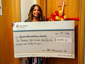 Supporting image for story: Upper Gornal McDonald's raises over £10,000 for Ronald McDonald House Charities UK