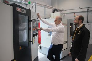 Machines in the new Advanced Technology and Automotive Centre, Wolverhampton