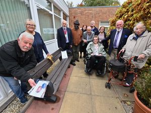Supporting image for story: New bench a fitting memorial to an inspirational Dudley charity leader