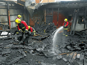 Supporting image for story: Arsonists destroy industrial unit in Cradley Heath