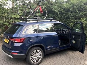 Supporting image for story: The Seat Ateca proves to be a cyclist’s best friend