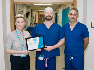 Supporting image for story: Scrub nurse recognised for transforming hip arthroscopy service