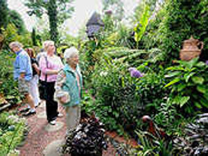 Supporting image for story: Pair go to great lengths for garden