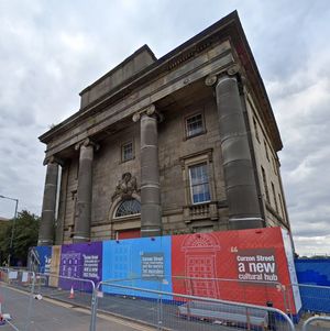 The old Curzon Street Station building. Taken from Google Street View.