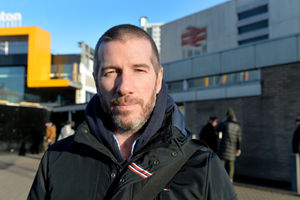 Paul Jones has been riding the train from Liverpool to Wolverhampton for a job this week