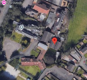 The site where Birmingham's West Midlands Safe Centre is proposed to be built. From Google Maps.