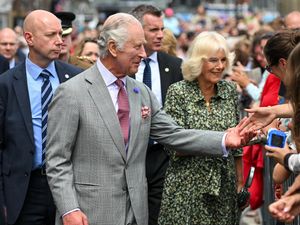 Supporting image for story: King and Queen make waves at the seaside on Cornwall trip