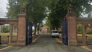 Three padel courts can be built within the grounds of Shrewsbury School. Picture: Google