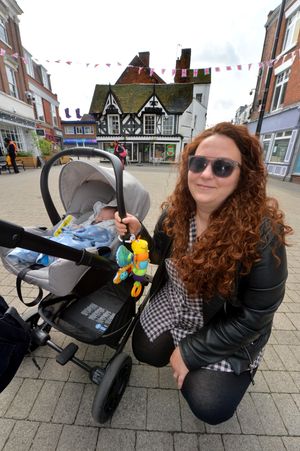 Tina Yordonova with her son Daniel