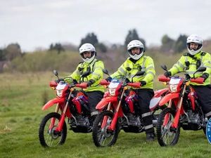 Supporting image for story: West Midlands Police off-road biking unit tacking down illegal riders this weekend
