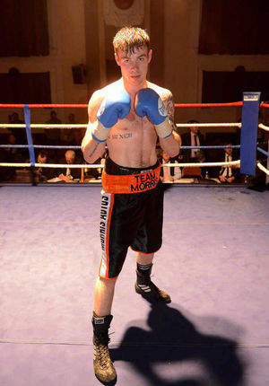 Craig Morris became the first pro boxer out of Ludlow for over 75 years.