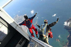 Supporting image for story: What it's like to... Jump out of a plane