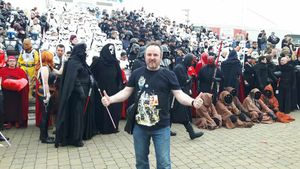 Star Wars fanatic Paul Naylor joined thousands of enthusiasts at Star Wars Celebration Europe