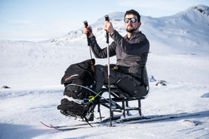 Darren Edwards from Shrewsbury will attempt a new world record on a polar expedition in Antarctica. Picture: Wolfsong Media