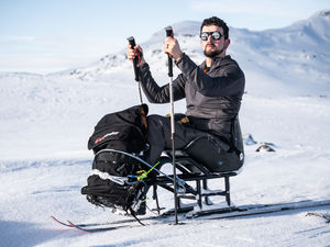 Supporting image for story: Paralysed adventurer from Shrewsbury to attempt world record Antarctic sit-ski challenge for charity