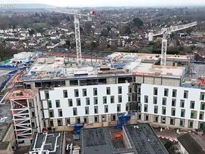 Supporting image for story: When the new building at Royal Shrewsbury Hospital will be completed and what it will be used for, including sky gardens