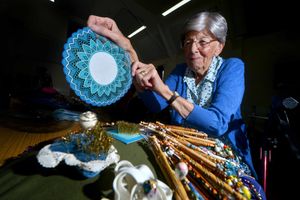 Elizabeth Wade of Shrewsbury Lacemakers