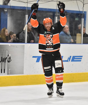 Ricky Plant celebrates (Pic:Steve Brodie)
