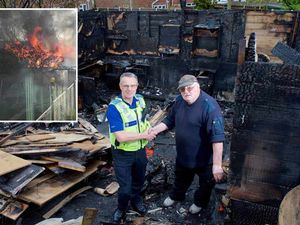 Supporting image for story: 'I wouldn't be here now if it wasn't for you': Wolverhampton pensioner saved after explosion thanks police