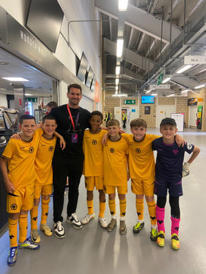 Boys Team with Tom Heaton