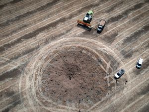 Supporting image for story: Ukraine’s anxious grain farmers face uncertainty as harvest begins