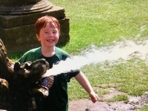 Martin as a child. He died at the age of just 20.